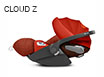 Cybex Cloud Z Столчета за кола