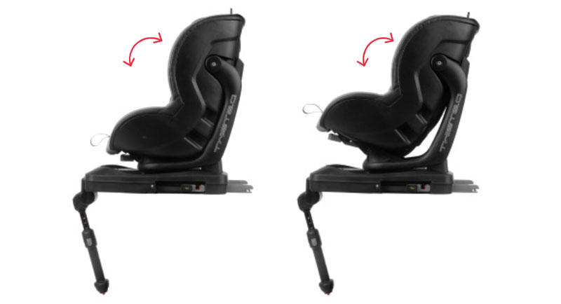 Стол за кола Jane Be Cool Twist 2.0 Moonlight Isofix, 0-18 кг