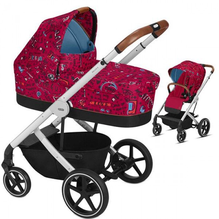 Бебешка количка в Cybex Balios S FE VALUES FOR LIFE Love Red