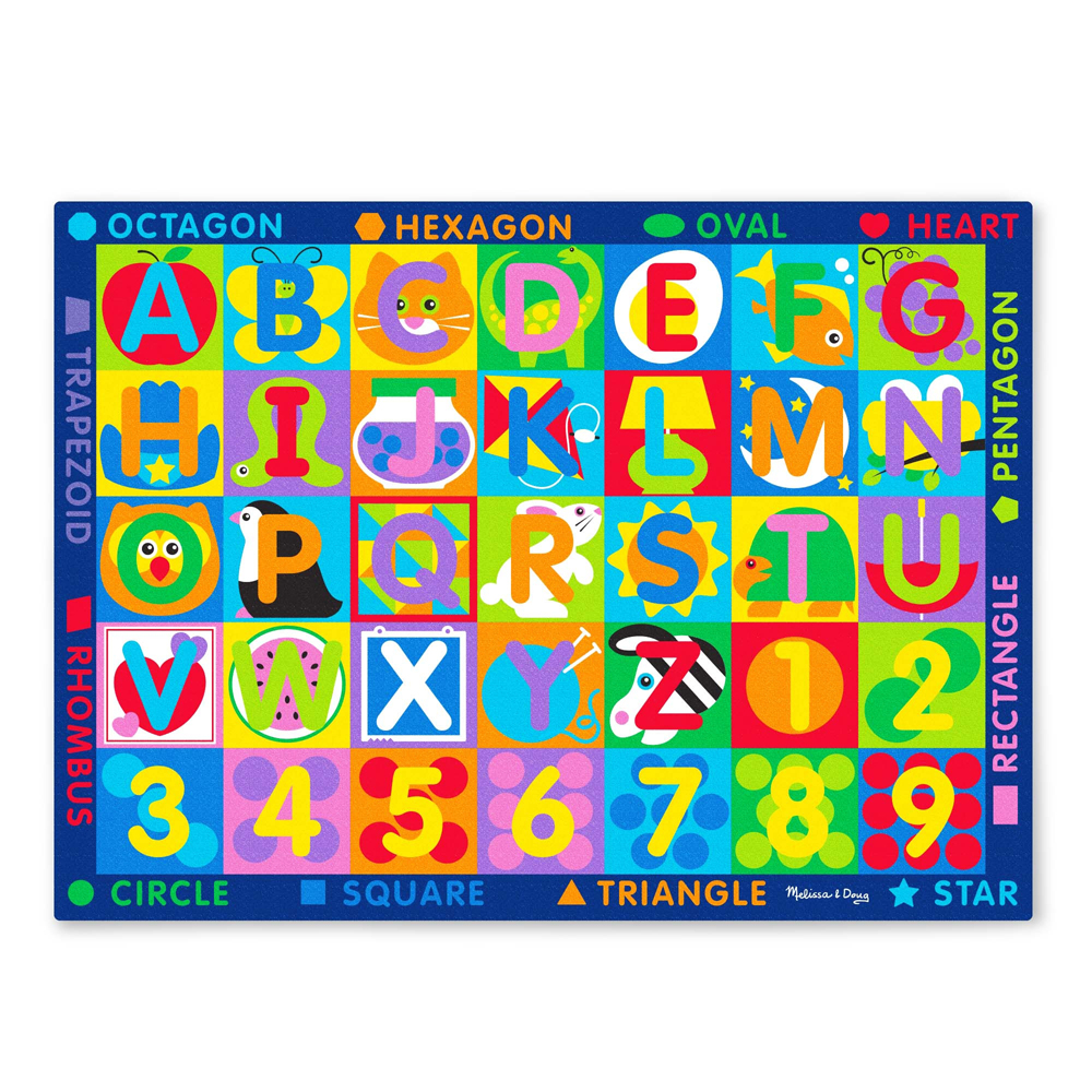 Килимче за игра Melissa&Doug Азбука 15193