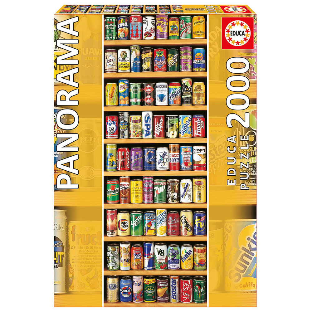 Пъзел EDUCA Soft Cans 2000ч 11053