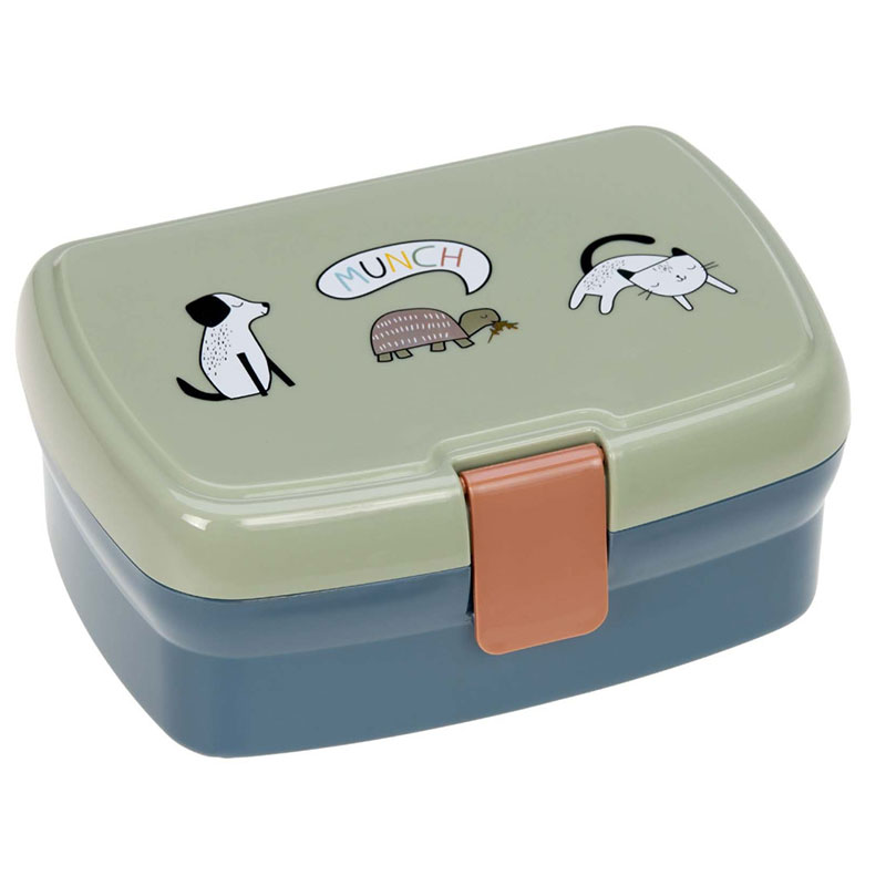 Детска кутия за храна Lassig Happy Prints