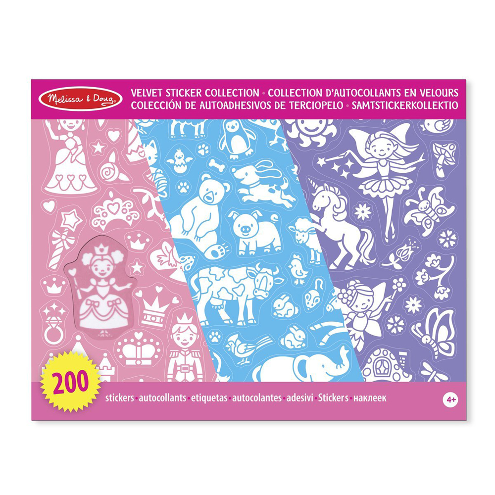 Стикери Melissa and Doug Принцеси, Животни и Феи 14235