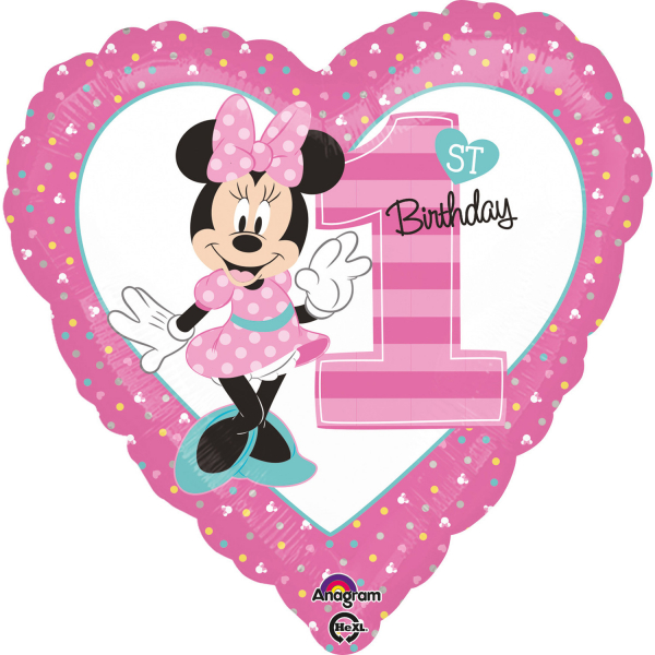Фолиев балон Amscan Minnie 43 см 3435001
