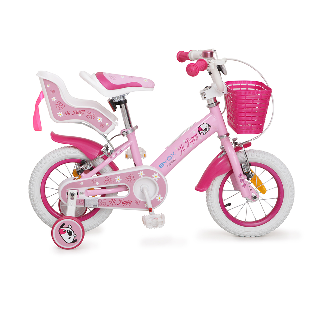 Детско колело Byox Puppy Pink 12“