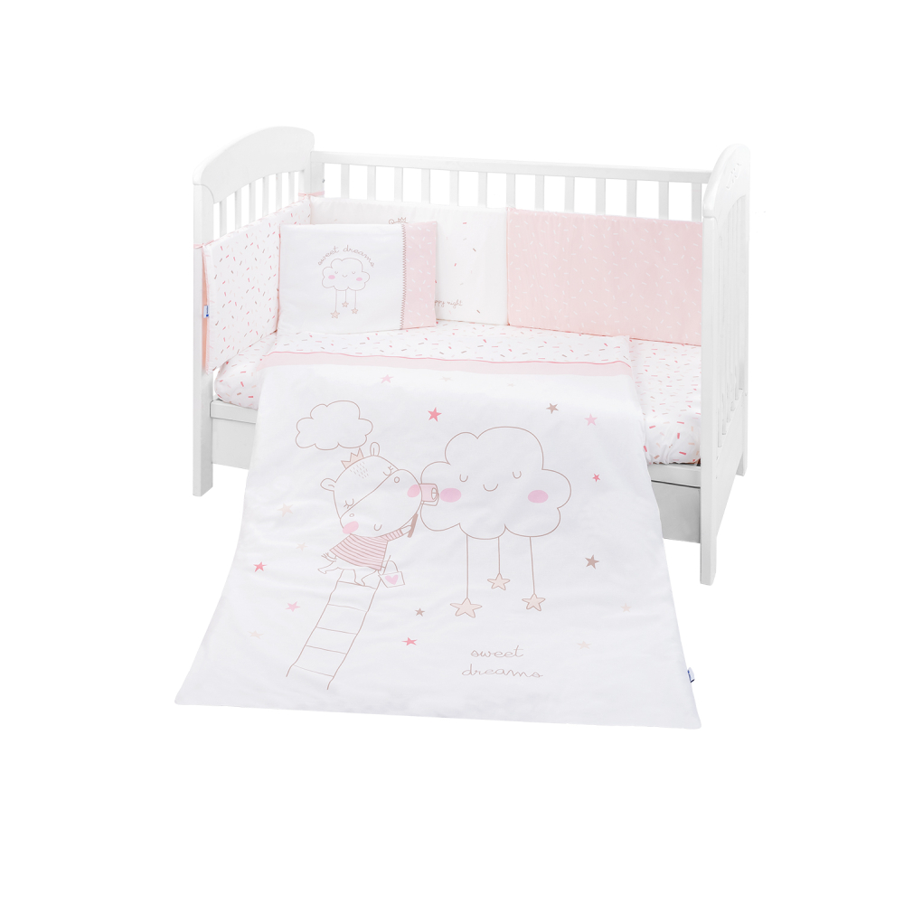 Бебешки спален комплект Kikka Boo 6 части 60х120 см