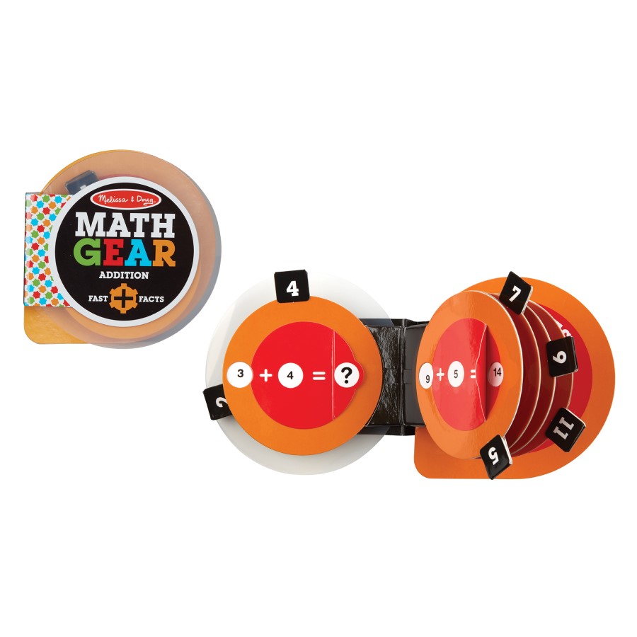Книжка за събиране Melissa and Doug Math Gears 41303 