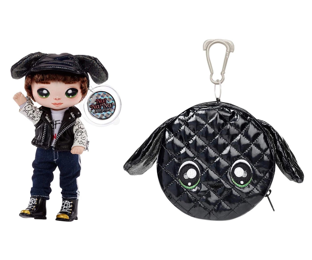 Кукла Na! Na !Na! Surprise Pom Glam Maxwell Dane с портмоне