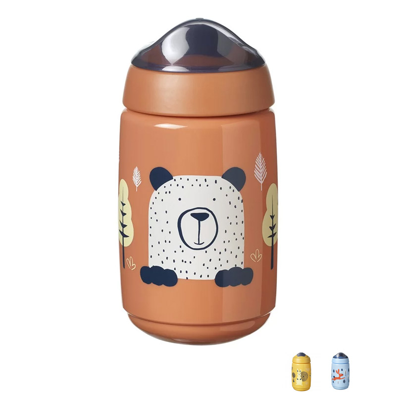 Неразливаща се чаша с твърд накрайник Tommee Tippee SuperStar Sippee Cup, с антибактериално покритие Bacshield, 390 мл, 12м+