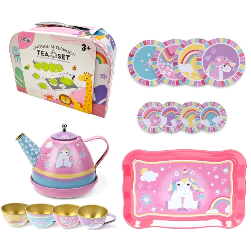 Детски сервиз за чай в куфарче Raya Toys