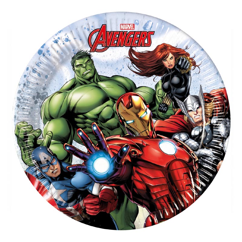 Чинии Procos AVENGERS INFINITY STONES 8 бр. 20 cm