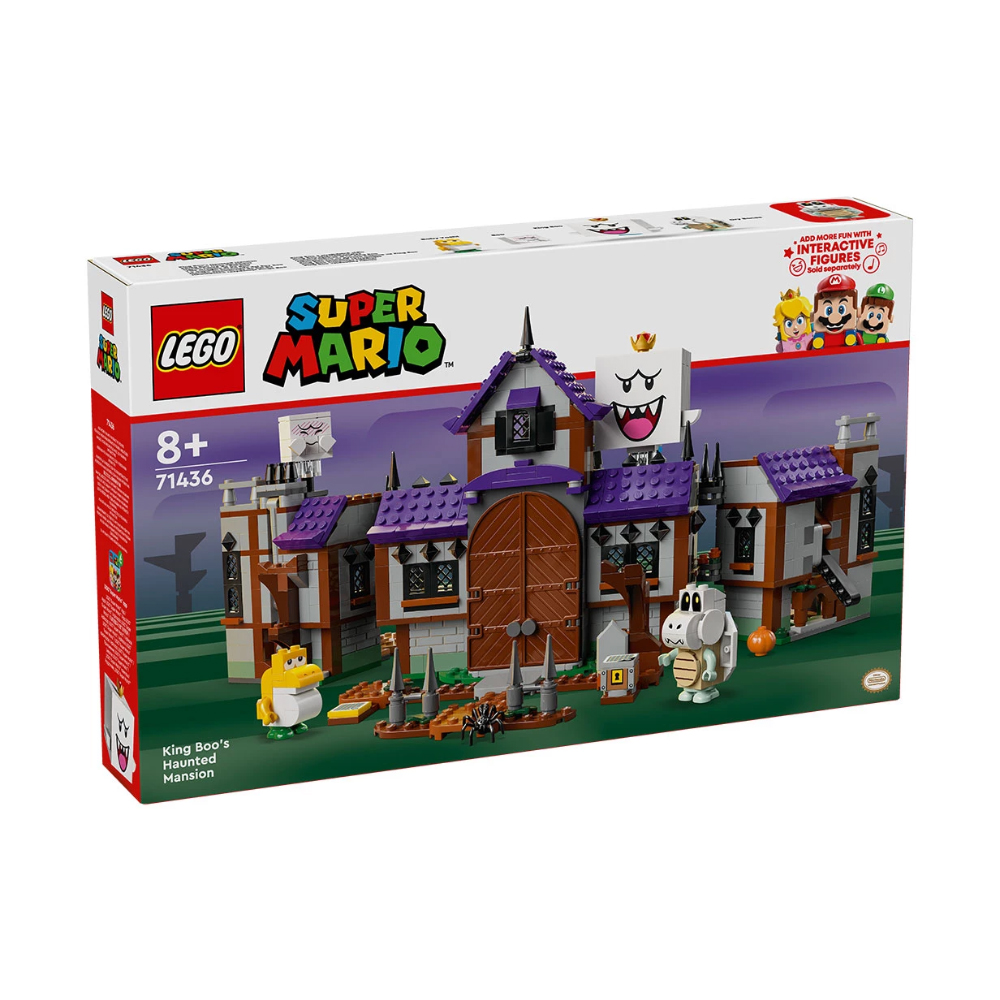 Конструктор LEGO Super Mario Обитаваното от духове имение на King Boo 71436 
