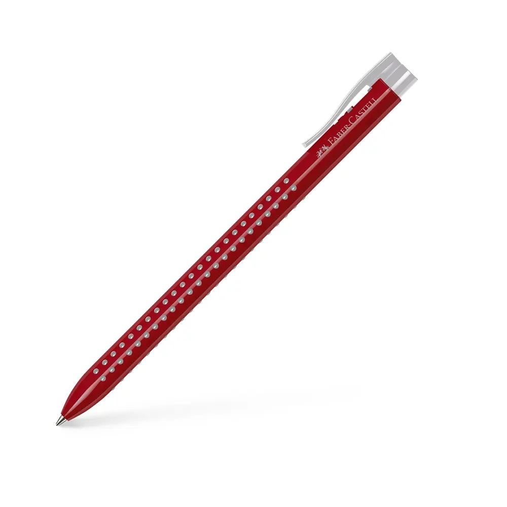 Химикалка Faber-Castell Grip 0.7 mm, Червена
