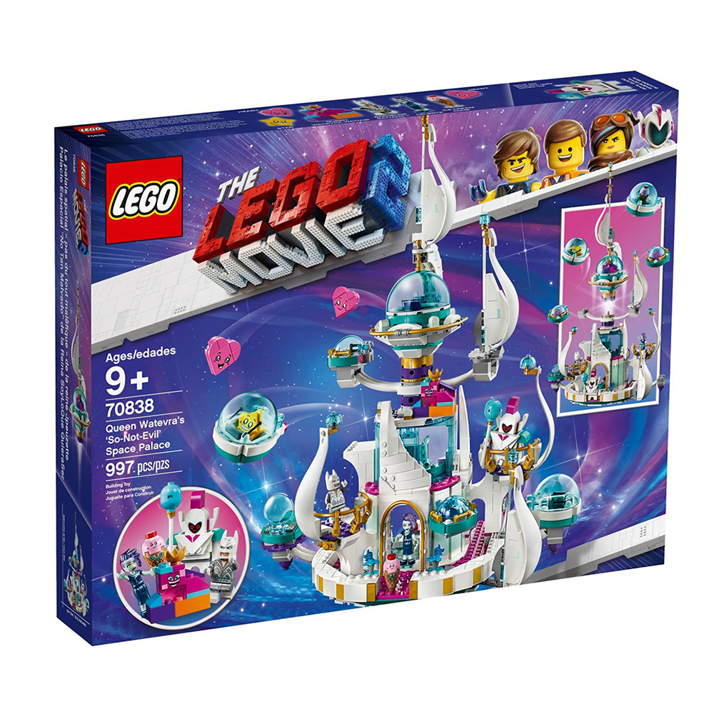 Конструктор LEGO Movie 2 Космически дворец на Кралица 70838