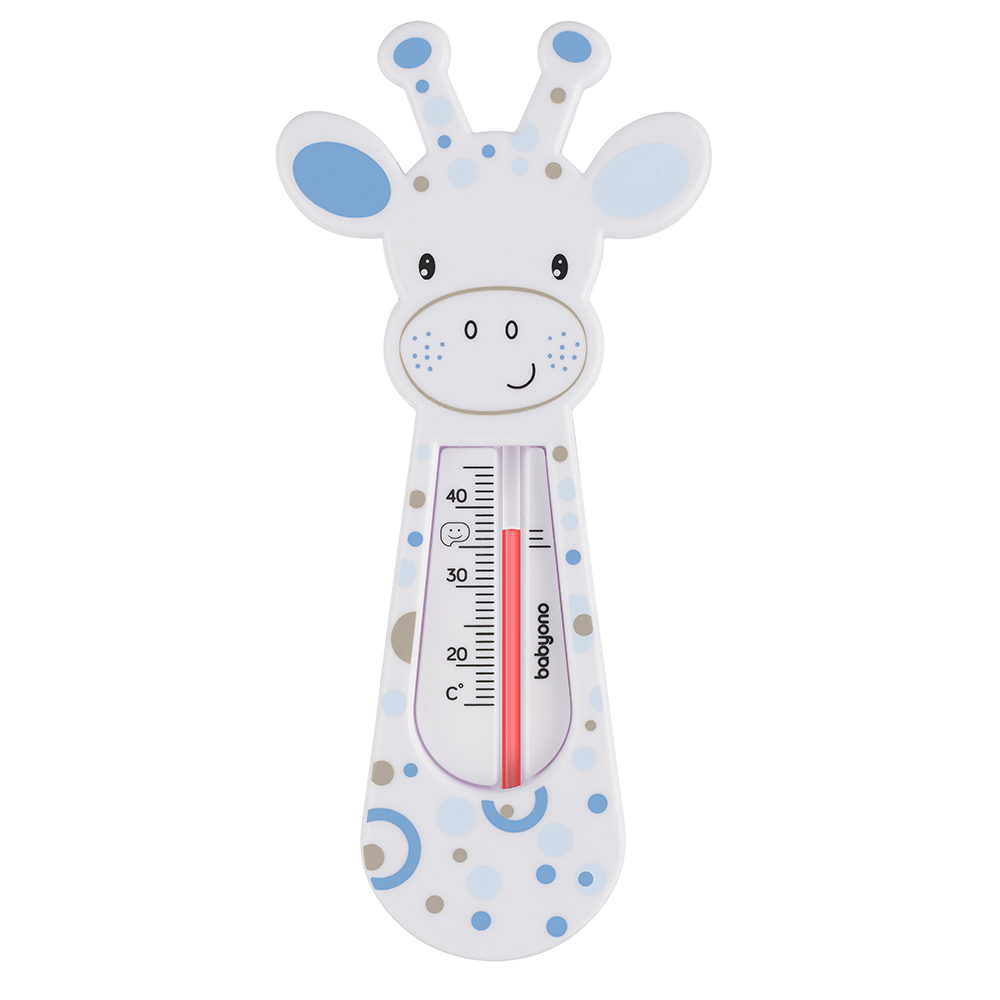Термометър за баня Babyono Жираф бял син кръг 776/03 