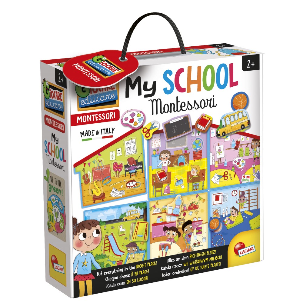 Пъзел Lisciani  Монтесори Моето  училище 36ч. EX85637