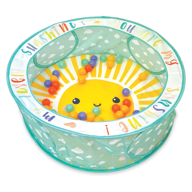 Активна гимнастика басейн с топки Infantino Pop Up Ball Pit, 89х89 см.