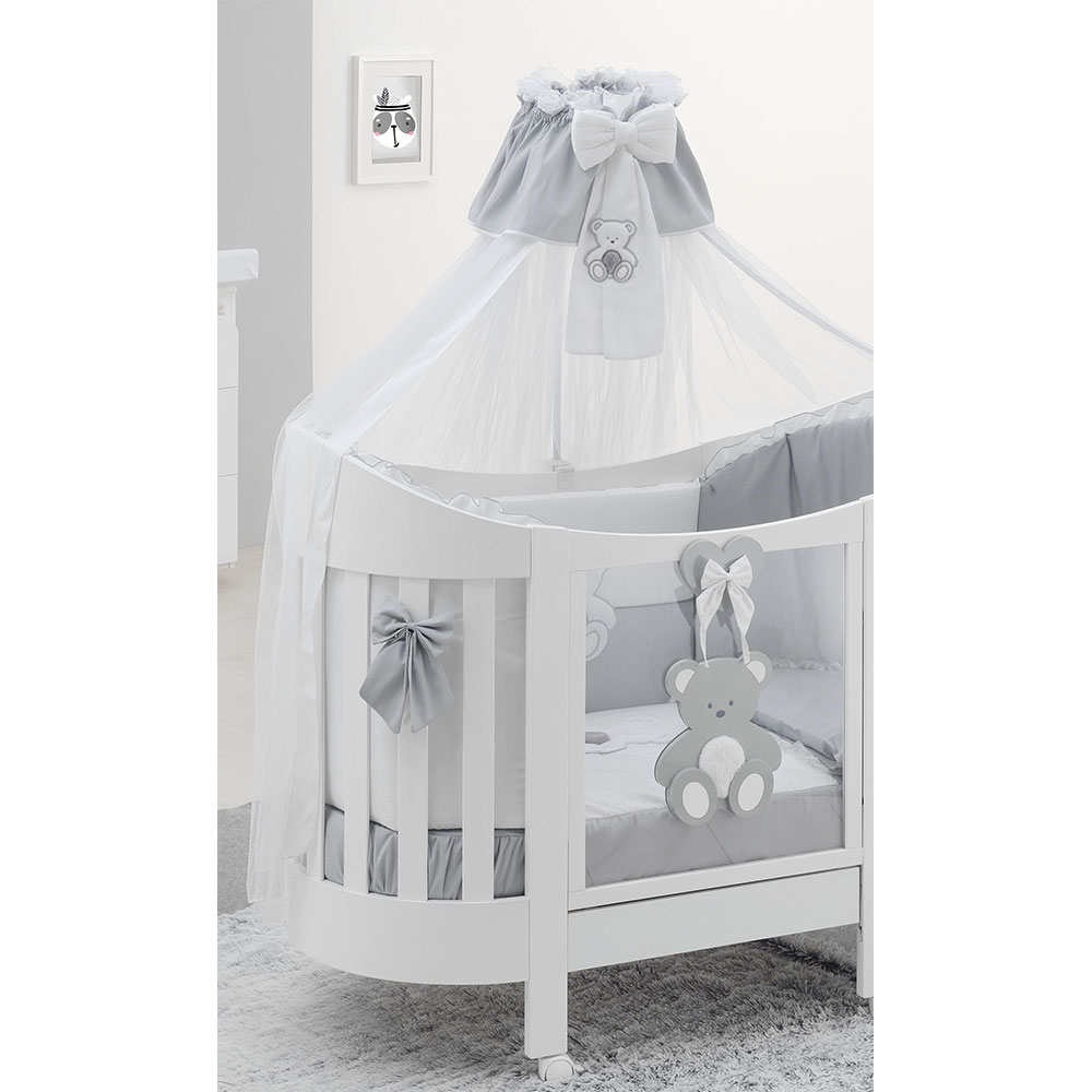 Балдахин със стойка Italbaby PELUCHE Grey