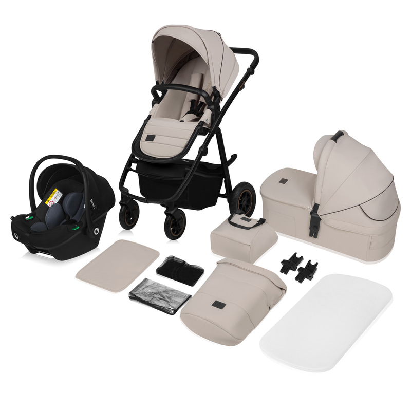 Бебешка количка 3 в 1 Lionelo Amber Plus