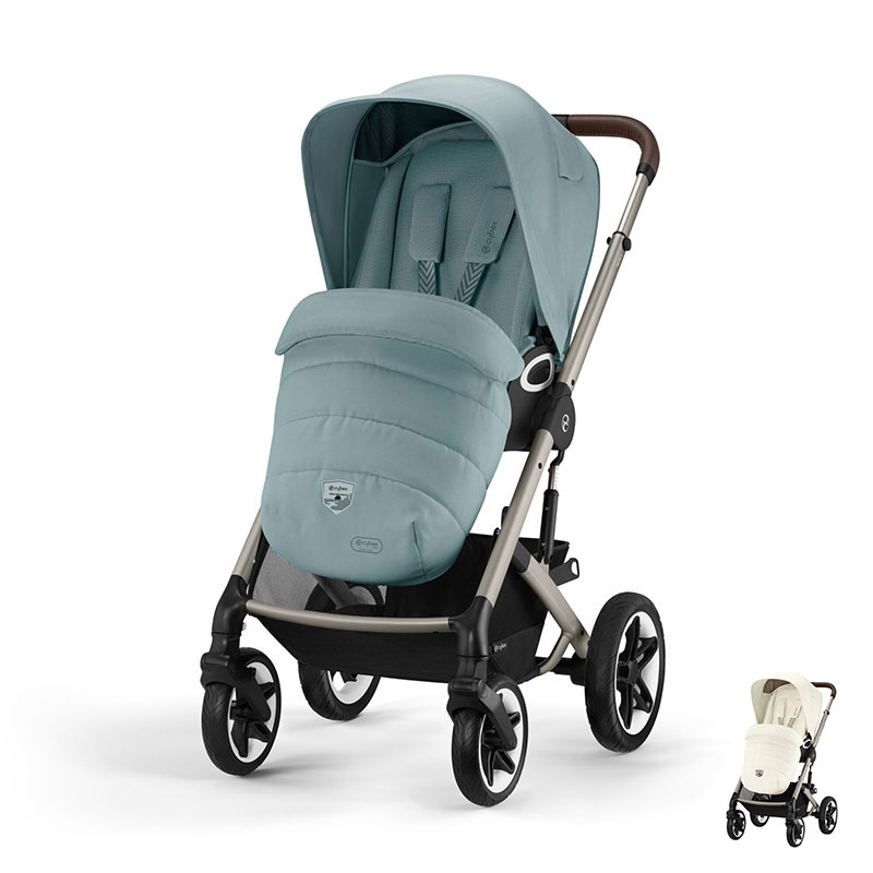 Бебешка количка Cybex Talos S Lux, шаси Taupe