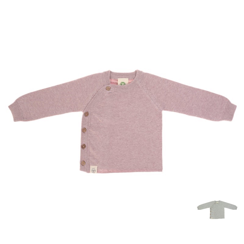 Бебешка жилетка Lassig Cozy Knit Wear, 0-12 месеца