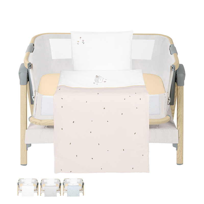 Бебешки спален комплект за мини-кошара Kikka Boo 5 части