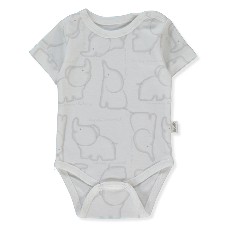 Бебешко боди Bebetto Happy Animal, 0-12 м., T4181
