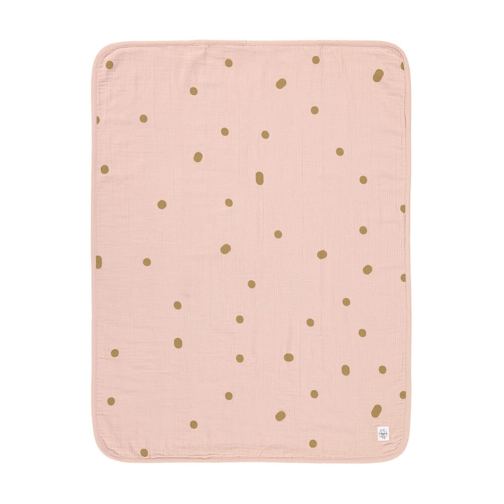 Бебешко одеяло Lassig, Powder Pink, 75х100 см.