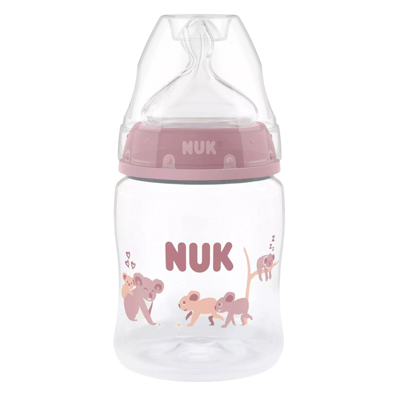Бебешко шише Nuk First Choice Temperature Control, 0 м+, 150 мл.