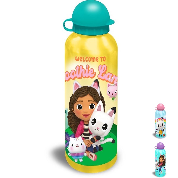 Бутилка Kids Licensing Gabby`s Dollhouse Алуминиева 500 мл.