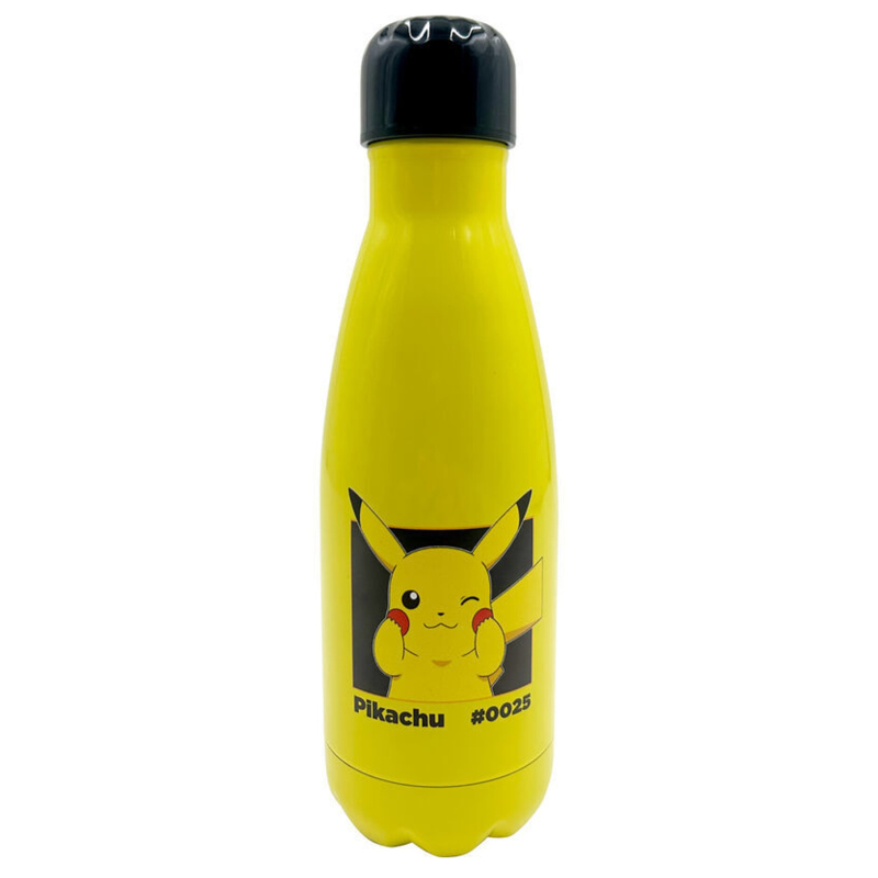 Бутилка за вода Kids Licensing Pokemon, Pikachu, Жълт 500 мл.
