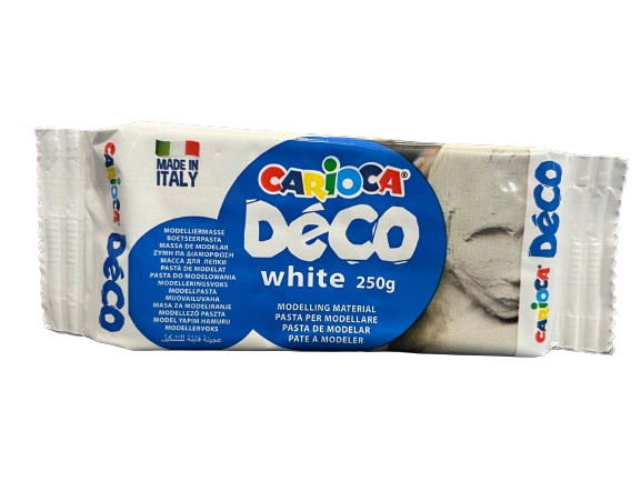 Бяла глина CARIOCA, 250гр