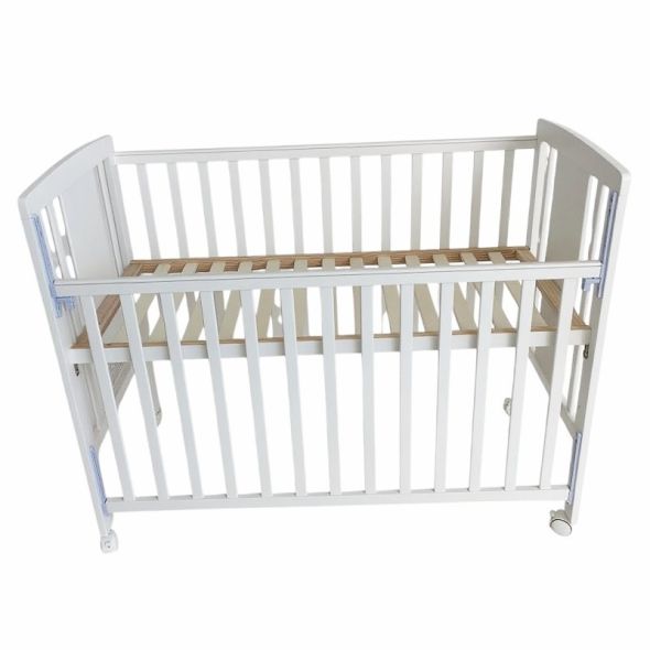 Бебешко легло Azaria RIO, с подвижна решетка и матрак, 60/120 см - 9