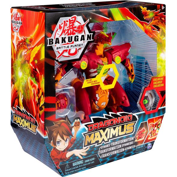 Фигура Spin Master Bakugan Dragonoid Maximus⭐ лв ТОП Цена