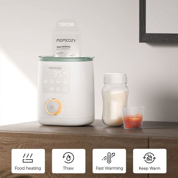 Нагревател за бебешки шишета 4 в 1 Momcozy Nutri Smart - 5
