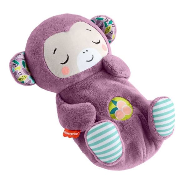 Плюшeна играчка Fisher Price Purple Monkey Soothe and Snuggle - 1