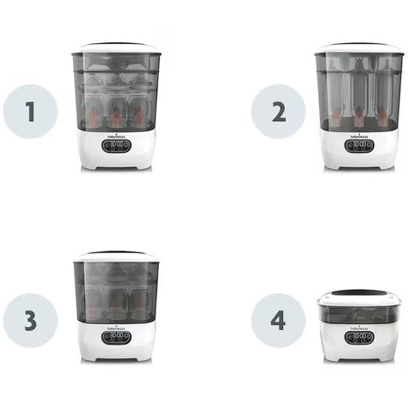 Стерилизатор за бебешки шишета Baby Brezza One Step Baby Bottle Sterilizer Dryer Advanced - 3