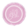 Фолиев балон Unique “It`s a Girl!“ 45 см.