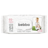 Мокри кърпички с капак Silkline Bebba - Sensitive, 80 броя
