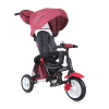 Триколка Lorelli MOOVO с въздушни гуми Red&Black LUXE