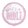 Фолиев балон Unique “It`s a Girl“ 45 см.