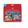 Цветни моливи Faber-Castell  Замък 60цв. 