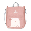 Преносимо легло-раница 2в1 Kikka Boo Bear Pink