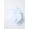 4653882 2PK SOCKS KN LIGHT BLUE T.U.