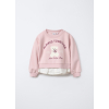 4666024 SWEATSHIRT R LIGHT PINK