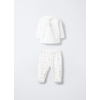 4654033 SET VELOUR B OFF WHITE