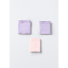 4654286 PK 3 SLIP 3/ ROSA/VIOLA