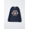 4664885 T-SHIRT 2/3 DARK BLUE