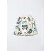 4669481 TSH AOP 3/4 OFF WHITE