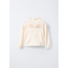 4668492 T-SHIRT L/S CREAM PINK